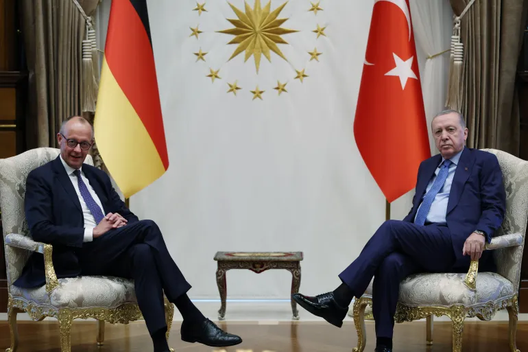 Erdogan Assails Germany for ‘Ignorance’ of Gaza Crisis as Israeli Strikes Shatter Truce